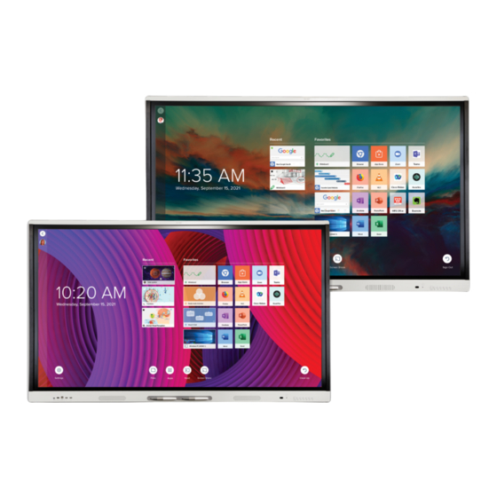 SMART Board SBID-MX255-V4 Installation And Maintenance Manual
