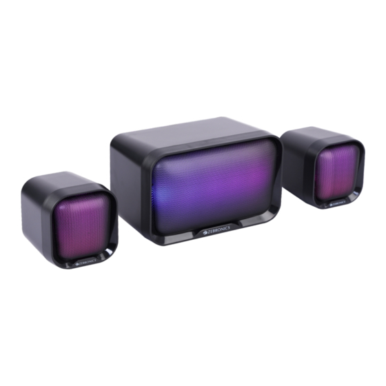 Zebronics ZEB-PLUTO 1 User Manual