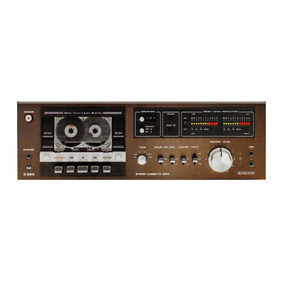 Dual C 820 Bedienungsanleitung