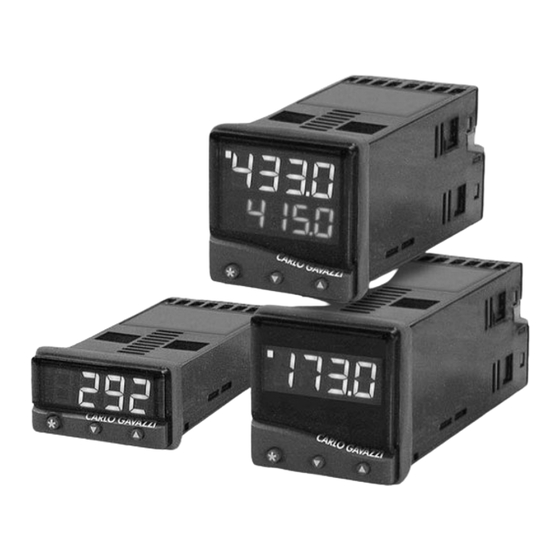 CARLO GAVAZZI T2000 Series Manual