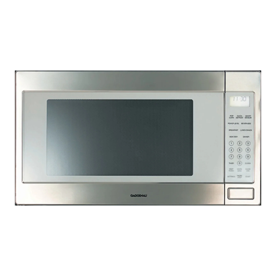 Gaggenau BM281 Use And Care Manual
