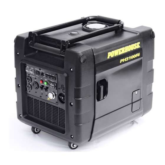 Powerhouse PH3100Ri Operating Instructions Manual