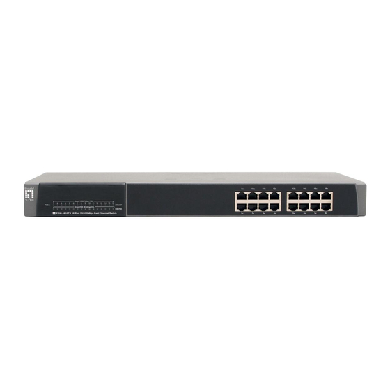 LevelOne FSW-1610TX User Manual