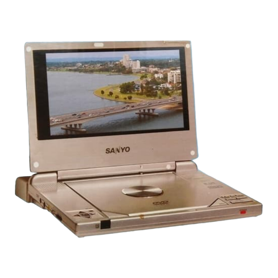 Sanyo DVD-HP70 Service Manual