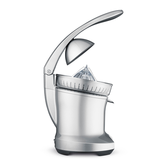 Sage Citrus Press BCP600 Instruction Book