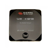 Sierra Wireless Overdrive 3G/4G Mobile Hotspot User Manual