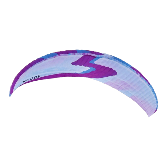 SKY PARAGLIDERS KUDOS XS 2018 User Manual