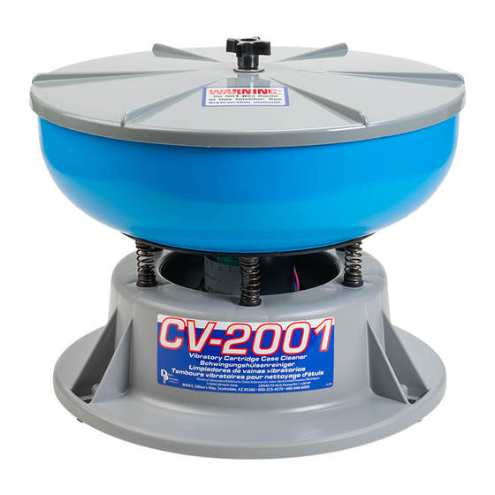 Dillon Precision Products CV-500 Instruction Manual