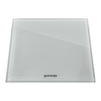 Gorenje 3838782149443 Instruction Manual