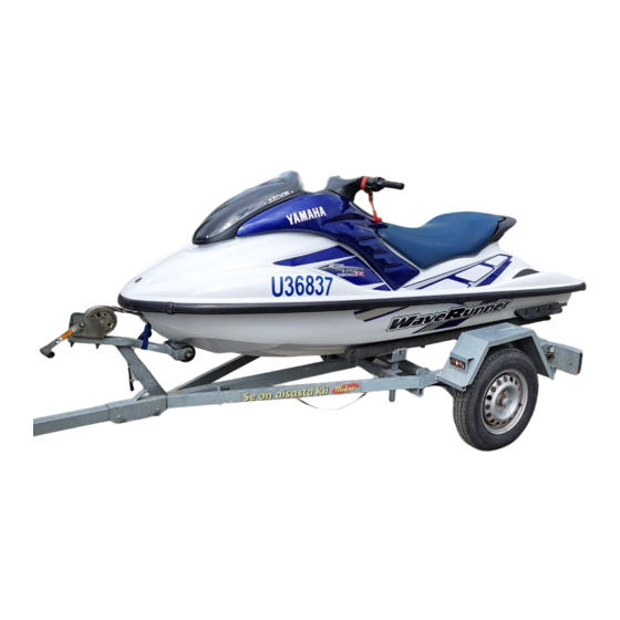 Yamaha waverunner gp1200r Assembly Manual