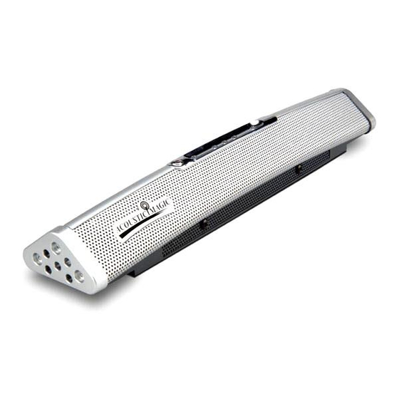Acoustic Magic Voice Tracker 2 II Quick Start Manual