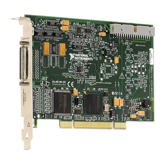 National Instruments 622 Series User Manual