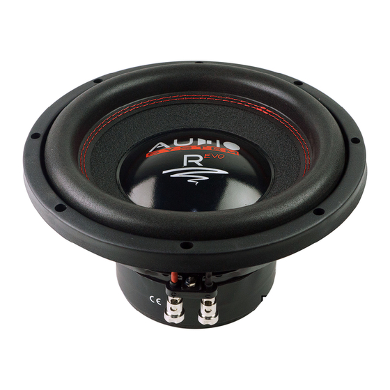 Audio System R10 FA EVO User Manual