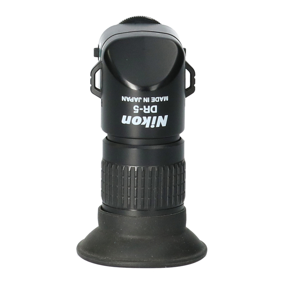 Nikon DR-5 Manual