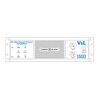 CREST AUDIO VsL 460 Technical Data
