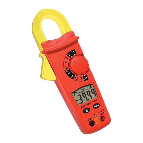 Amprobe AC75B User Manual