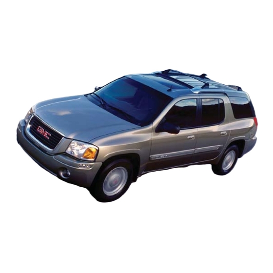 GMC Envoy XUV 2004 Getting To Know Manual