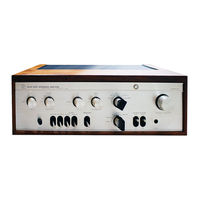 Luxman sq 507 Operation Manual