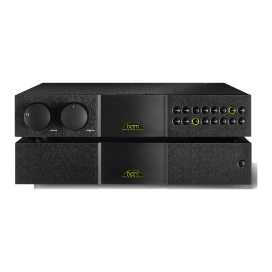 NAIM NAC 552 Connection Manual