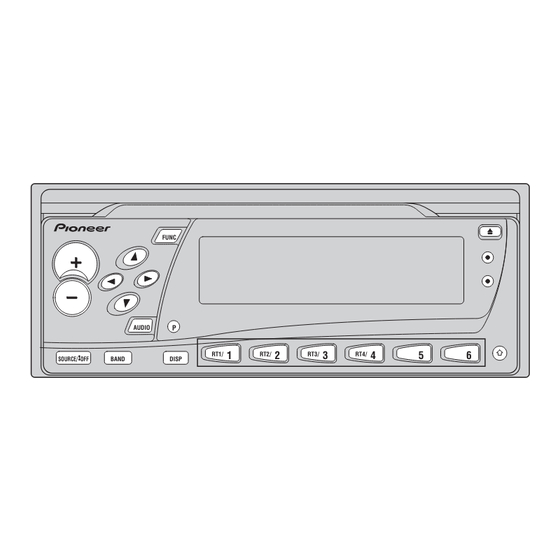 Pioneer DEH-P76DH Service Manual