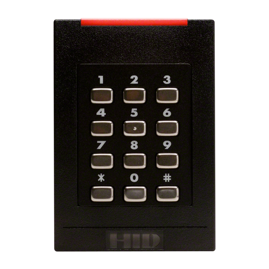 HID iCLASS RK40 Installation Manual