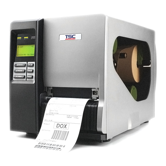 TSC TTP-2410MT Quick Installation Manual