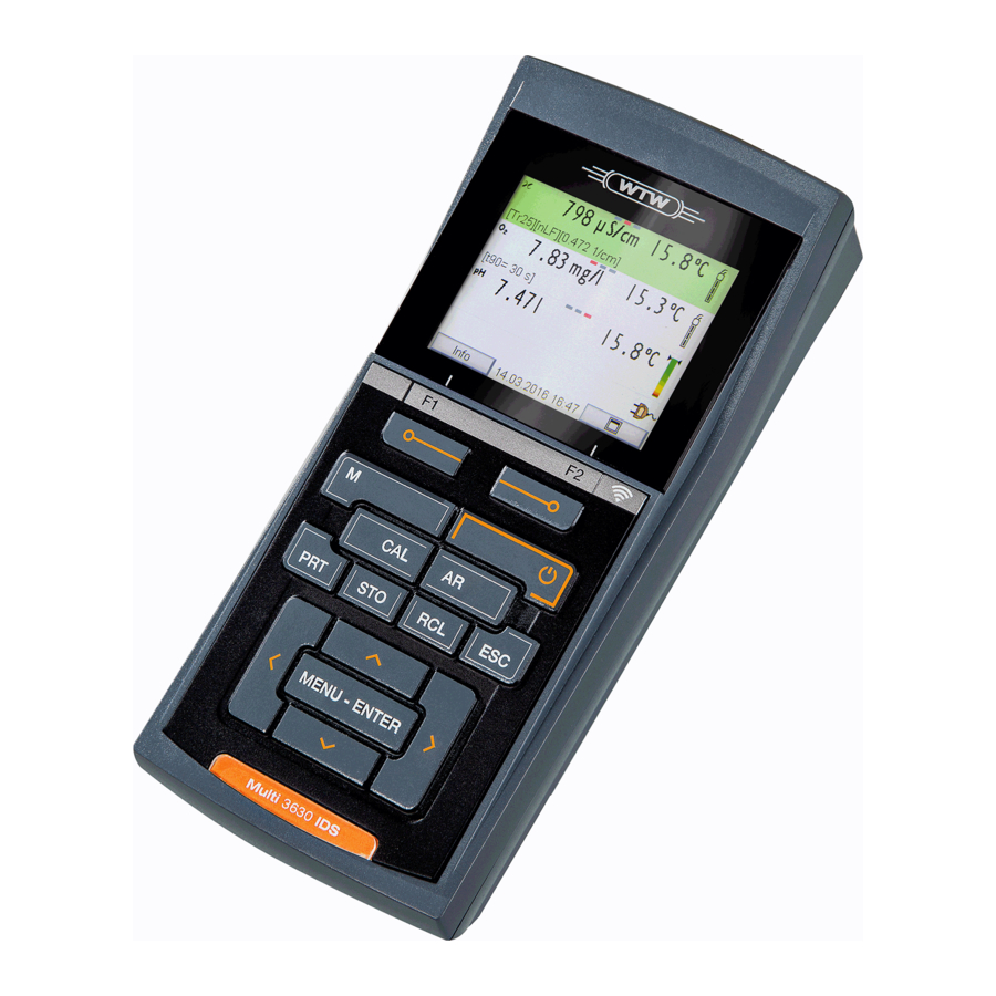 Xylem WTW OxiTop-IDS Multi 3630 IDS Operating Manual