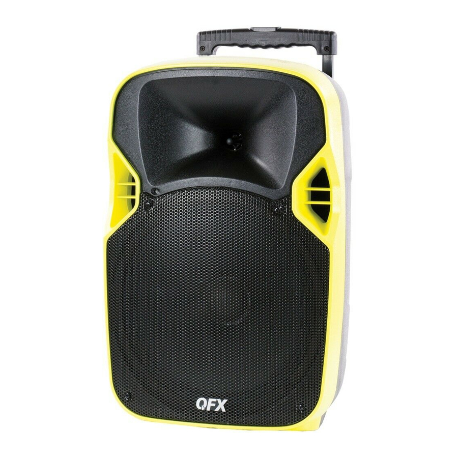 QFX PBX-6000 Instruction Manual