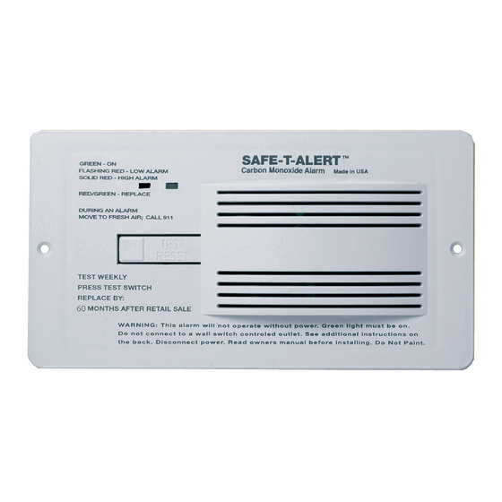 SAFE-T-ALERT 65 Series User Manual