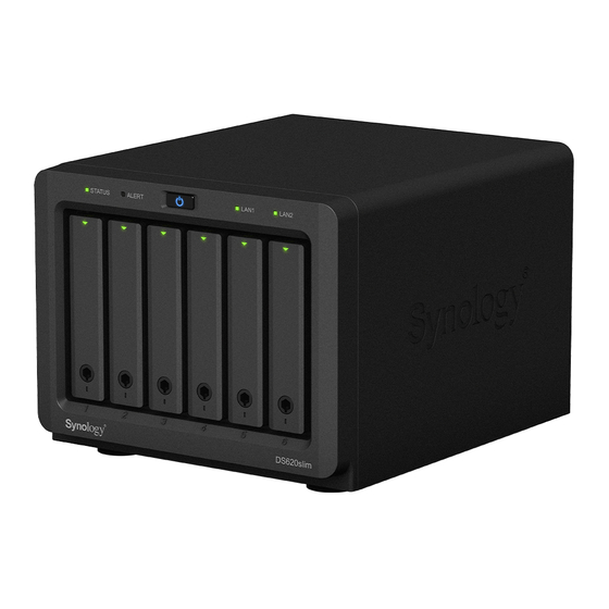 Synology DS620slim Manuals