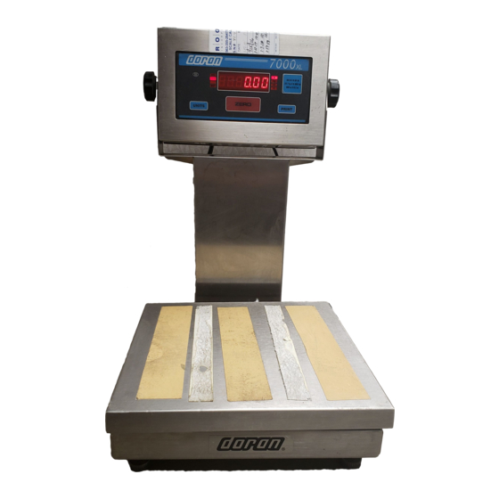 Doran 7000XL Operator's Manual
