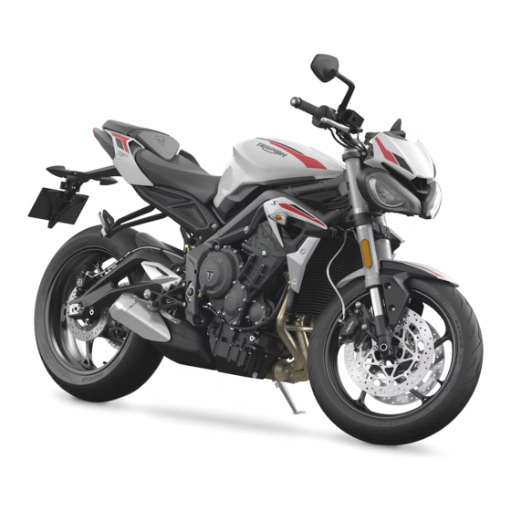Triumph Street Triple S 2022 Manuals