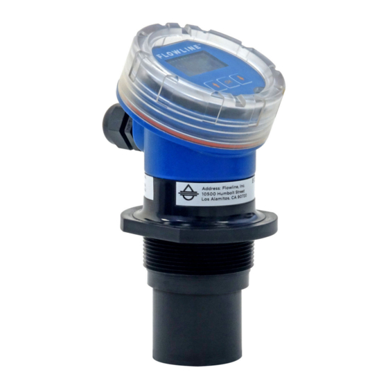 FlowLine EchoPod UG12 Series Manuals