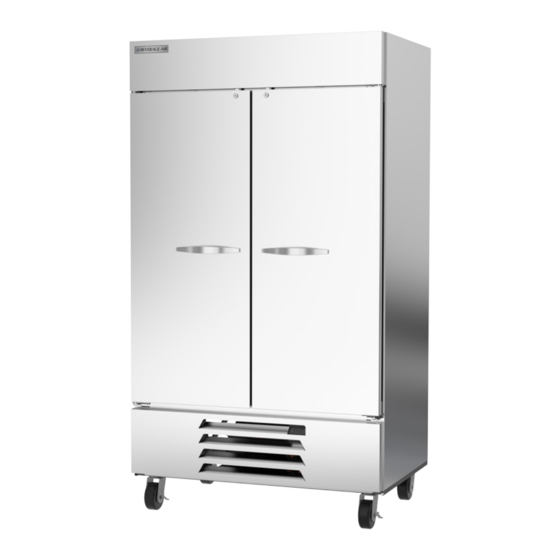 Beverage-Air HBF19HC-1 Installation And Operating Instructions Manual