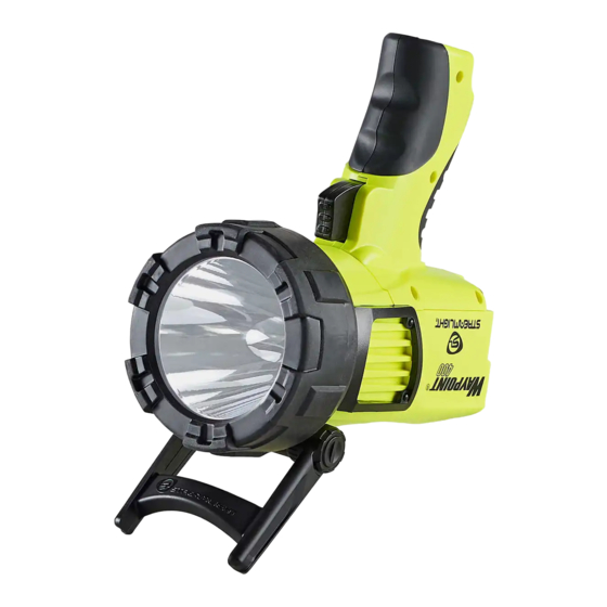 StreamLight WAYPOINT 400 Operating Instructions