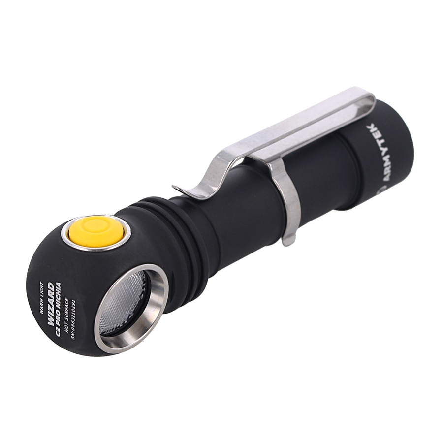 Armytek WIZARD C2 PRO - Multi Flashlight Manual