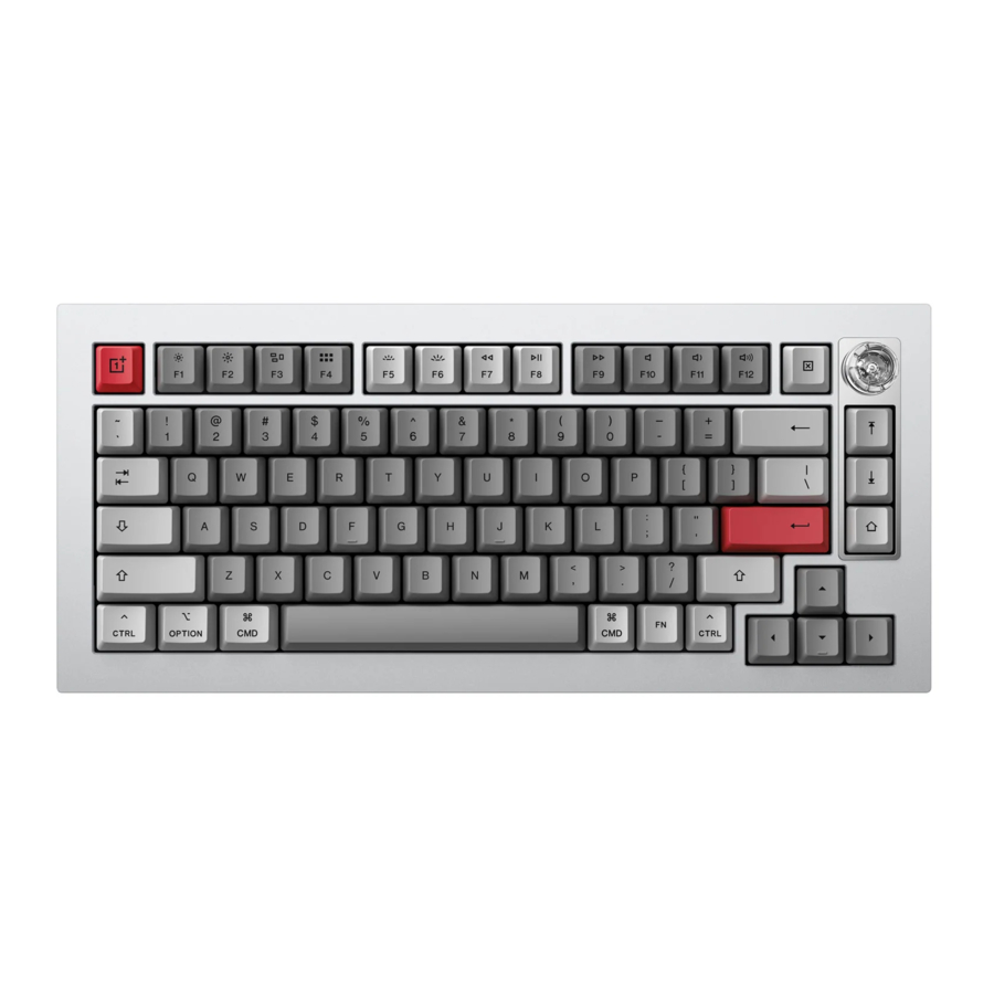 Keychron 81 Pro Keyboard Manual