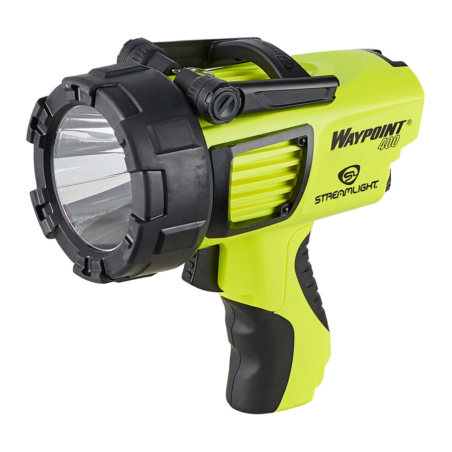 StreamLight WAYPOINT 400 Manual
