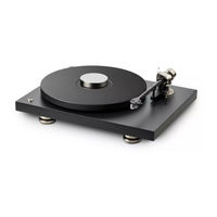 Pro-Ject Audio Systems Pro-Ject Debut SE II Instructions For Use Manual