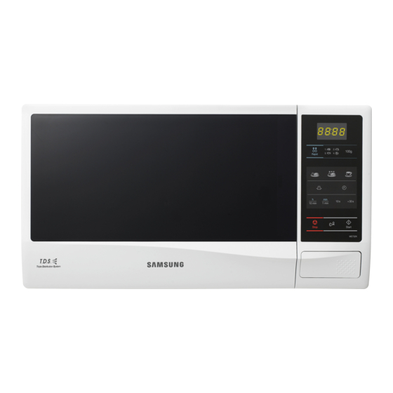 Samsung mE732K Owner's Instructions & Cooking Manual