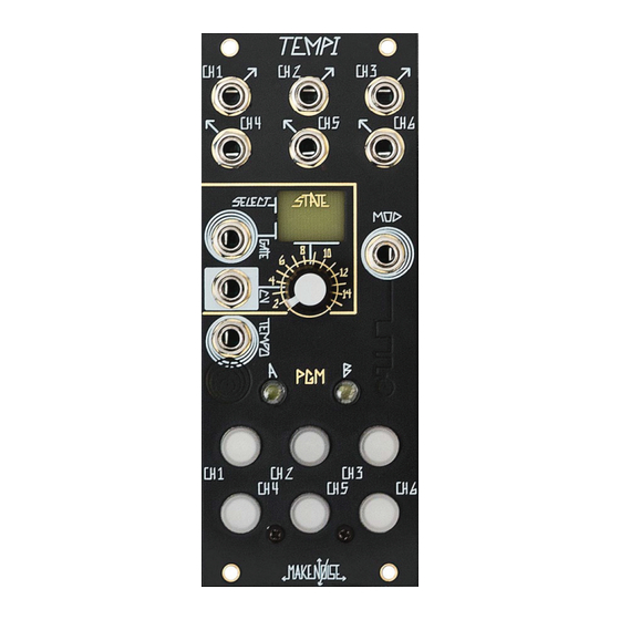 Make Noise TEMPI Manual