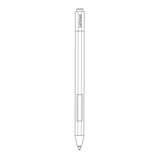 Lenovo Precision Pen Quick Start Manual