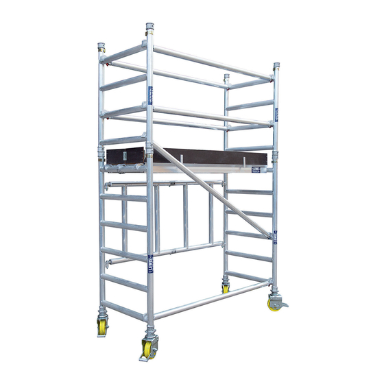 Lewis Miniscaff Trade Folding Tower Product Information And Assembly Manual