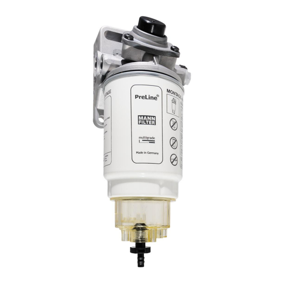 Mann Filter PreLine Series Installation And Maintenance Manual