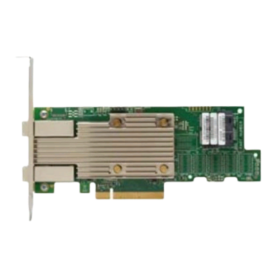 Broadcom 9400-8i8e Quick Installation Manual