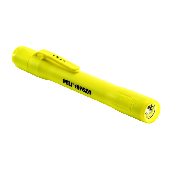 PELI MityLite 1975 LED Zone 0 Manual