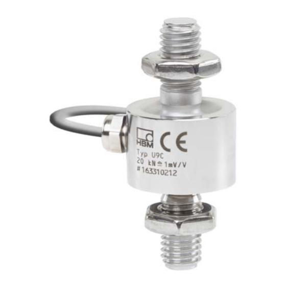 HBM U9C Series Mounting Instructions