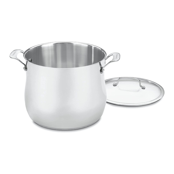 Cuisinart CONTOUR STAINLESS Use And Care Manual