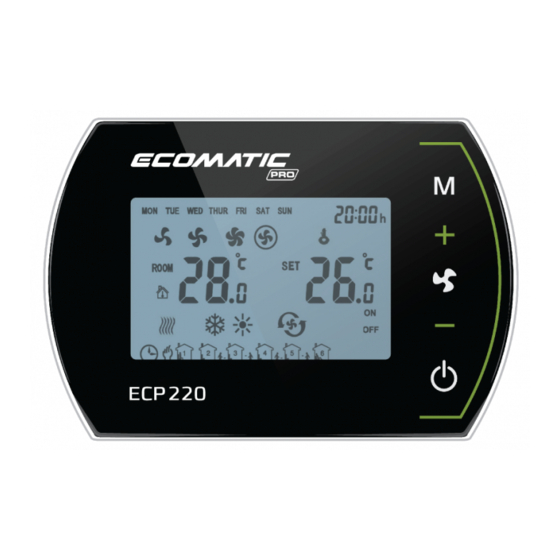 Proton ECOMATIC PRO ECP 220 Manuals