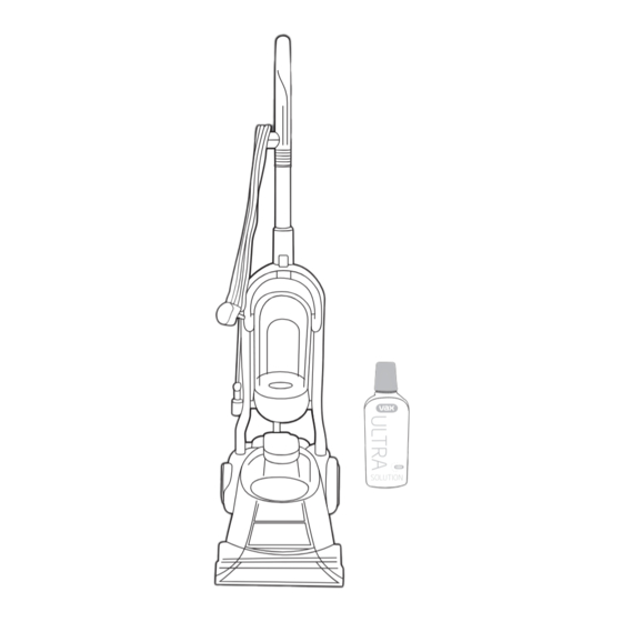 Vax Rapide Spring Clean V-135U Instruction Manual